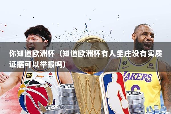 你知道欧洲杯(知道欧洲杯有人坐庄没有实质证据可以举报吗)