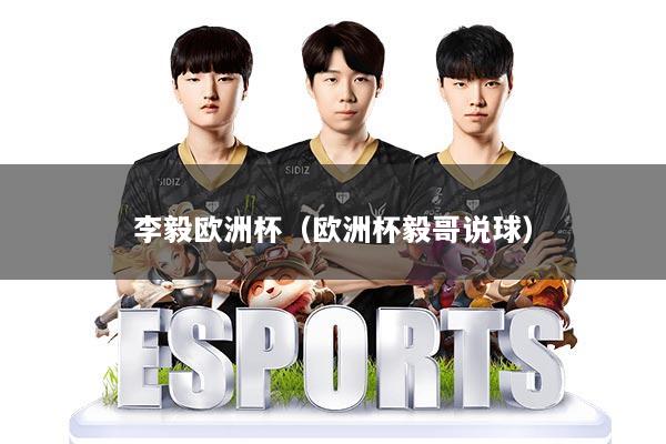 李毅欧洲杯(欧洲杯毅哥说球)