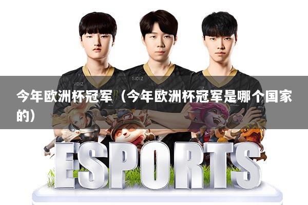 今年欧洲杯冠军（今年欧洲杯冠军是哪个国家的）
